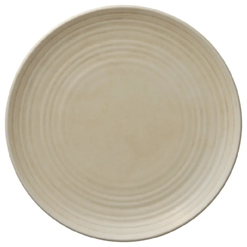 BauscherHepp 631228-C10000 11 Inch Diameter Coupe Plate Porcelain Sand