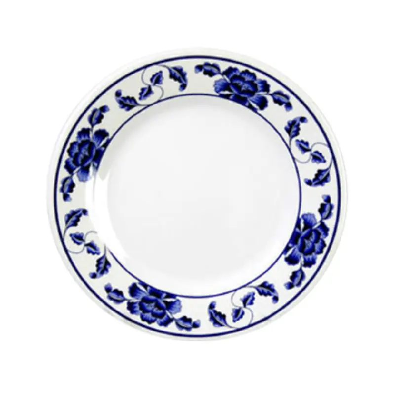 Thunder Group 1009TB 9-1/8 Inch Round Plate Break-resistant Dishwasher Safe Melamine