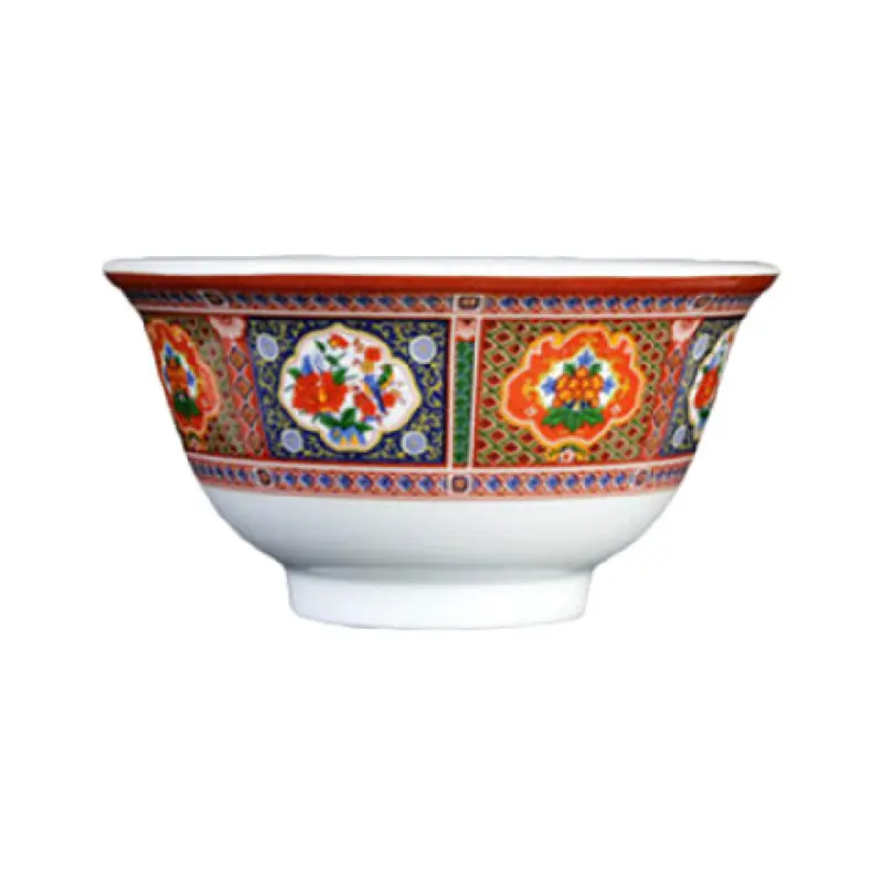 Thunder Group 3008TP 6 Oz Rice Bowl Break Resistant Melamine Peacock