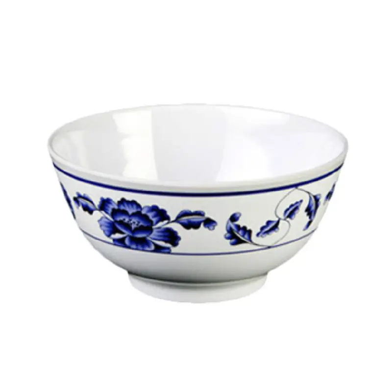Thunder Group 5208TB 56 Oz Rice Bowl Round Break-resistant Dishwasher Safe Melamine
