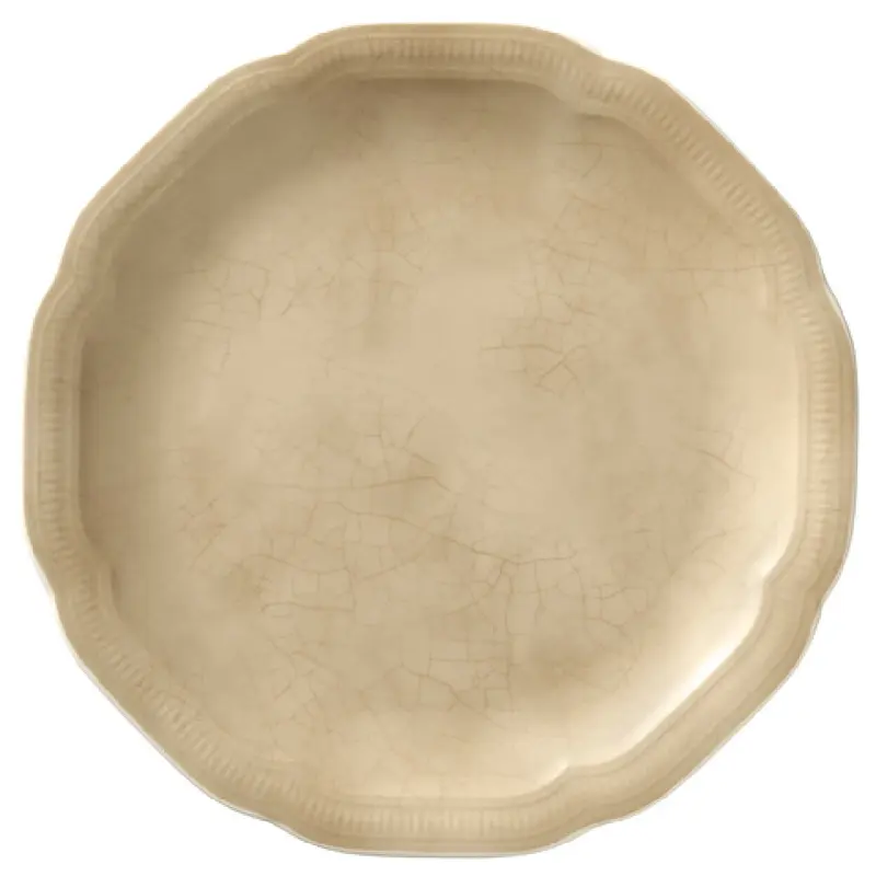 BauscherHepp 531266-426076 6-3/10 Inch Diameter Coupe Plate Porcelain Lead Free