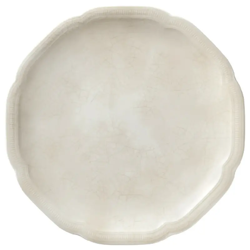 BauscherHepp 531271-329141 8-2/5 Inch Diameter Round Plate Porcelain Lead Free