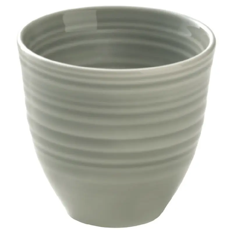 BauscherHepp 636684-A10000 3.8 Inch Round Bowl Porcelain Gray Country House