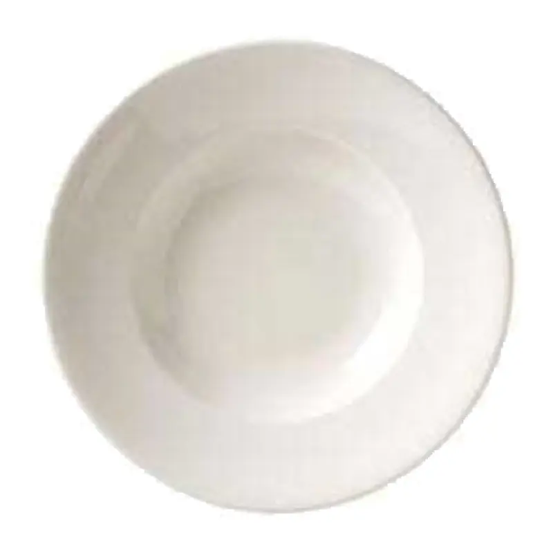 Vertex China VRE-79 7 Oz Well Round Pasta Bowl 9 Inch Diameter White