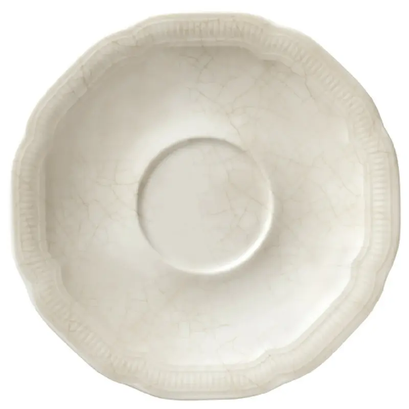 BauscherHepp 536969-329141 6-3/10 Inch Round Combi Saucer Porcelain Lead Free