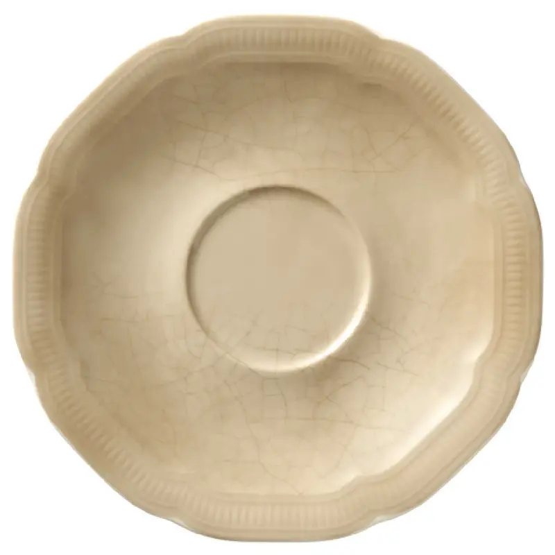 BauscherHepp 536969-426076 6-3/10 Inch Round Combi Saucer Porcelain Lead Free