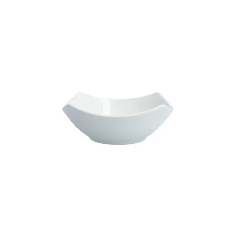 Fortessa TC7600.DV.122 6.84 Inch Bowl Square Vitrified Bone China Dishwasher Safe