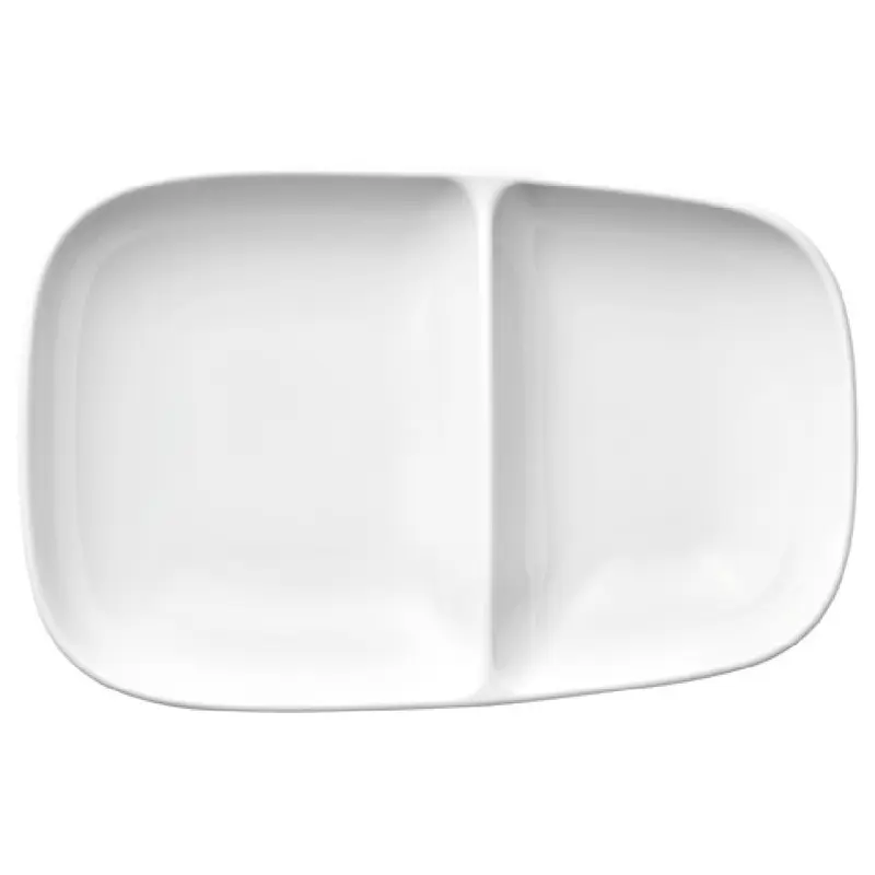 BauscherHepp 198001-000000 10.3 Inch Bowl with Divider 30.4 oz Reusable