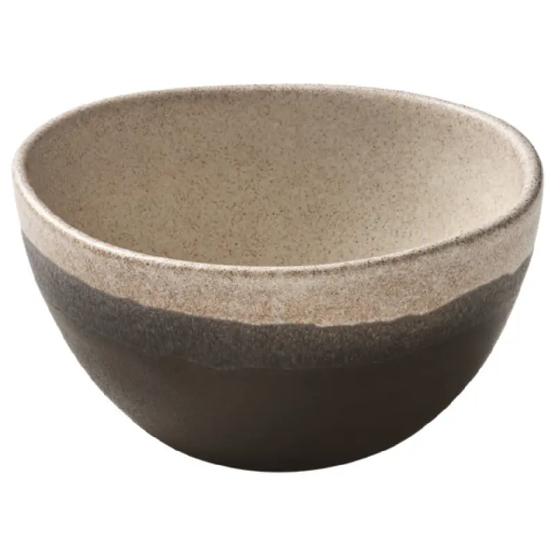 BauscherHepp P013108-009722 Bowl 3.7oz Black Round Ceramic - 6 Packs