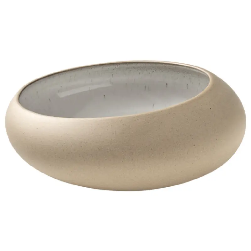 BauscherHepp P013420-001393 33.8oz Bowl Round Ceramic White 3 Packs