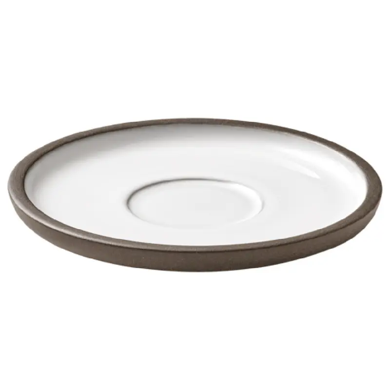 BauscherHepp P016900-000436 5.51 Inch Round Saucer Ceramic White - 6 Packs
