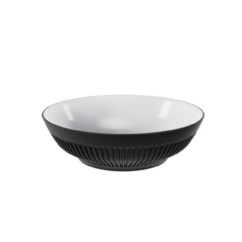 BauscherHepp TB50015 9 Inch Bowl Large Noir Melamine Talon by Dalebrook