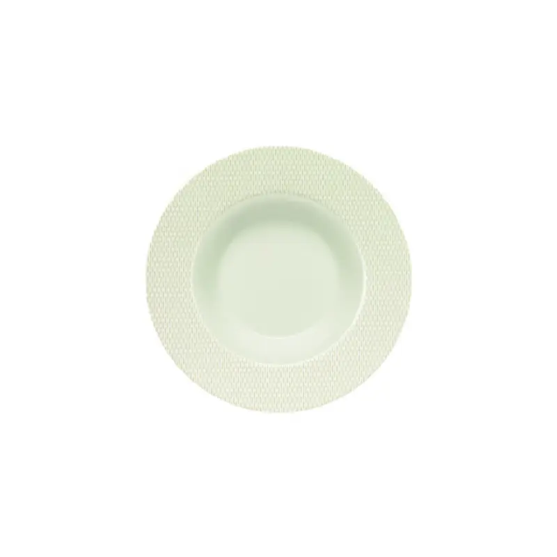 BauscherHepp 690129-425247 16.9 Oz Deep Rim Plate Porcelain Round 11 Inch