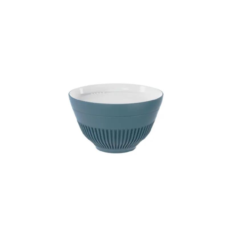 BauscherHepp TBL50011 5.5 Inch Round Bowl Melamine Steel Blue - Small