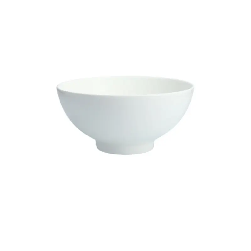 Fortessa 4000.F0000.08 72oz Footed Bowl with Vitrified Bone China White