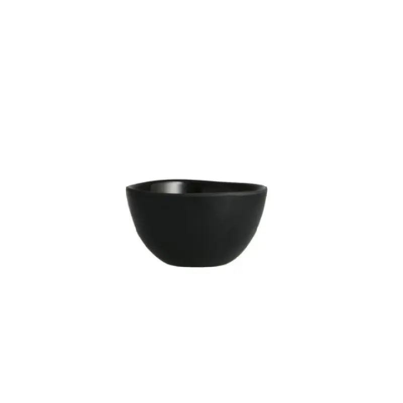 Fortessa DV.MD.FF6839BK 4 Inch Bowl Melamine Black Dishwasher Safe
