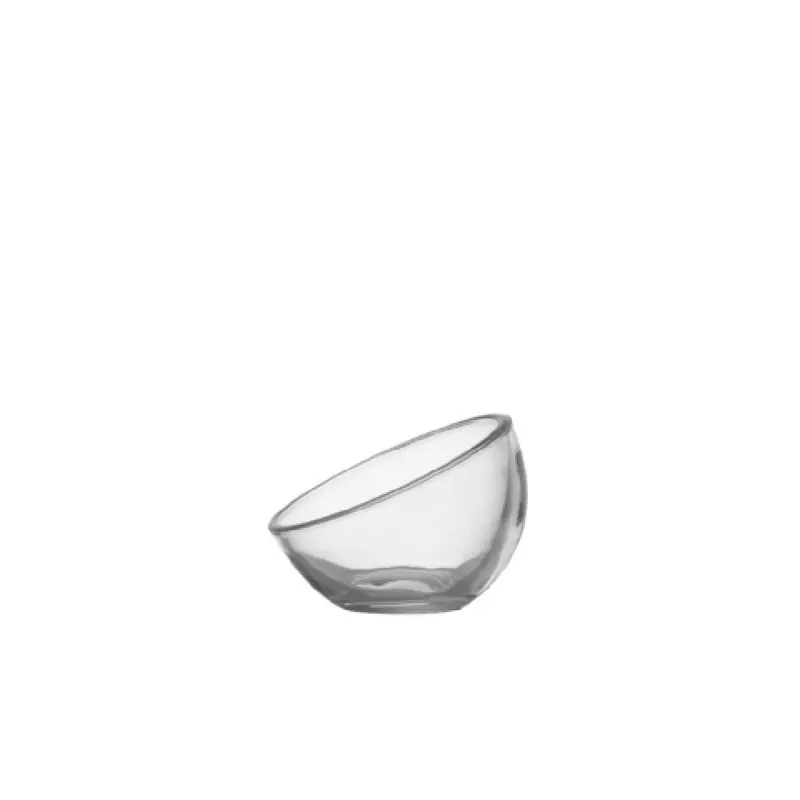 Fortessa DV.501080 1.5 Oz Taster Bowl Slanted Glass - Professional Presentation