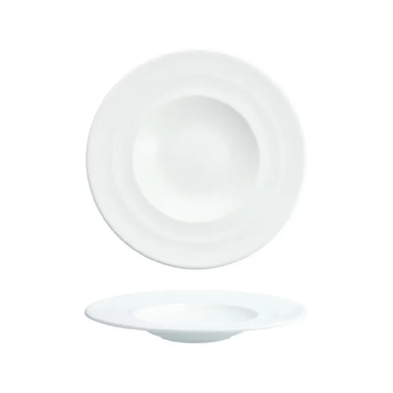 Fortessa HBW-CIELO-675 11.5 Inch Pasta Bowl Round Bone China Dishwasher Safe