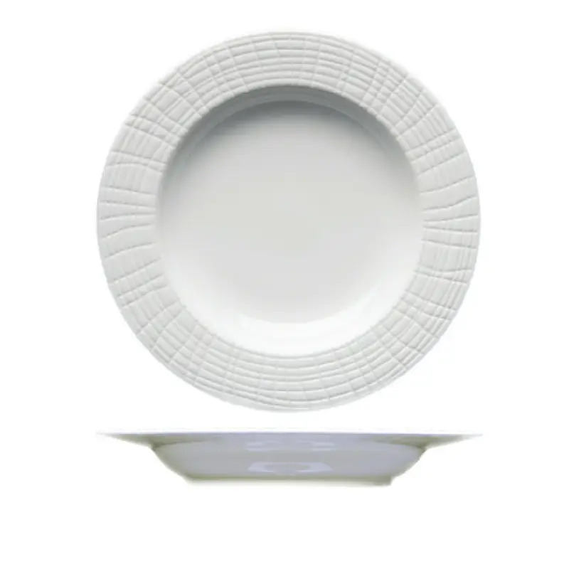 Fortessa HBW-TELA-977 12 Inch Bone China Pasta Bowl Dishwasher Safe