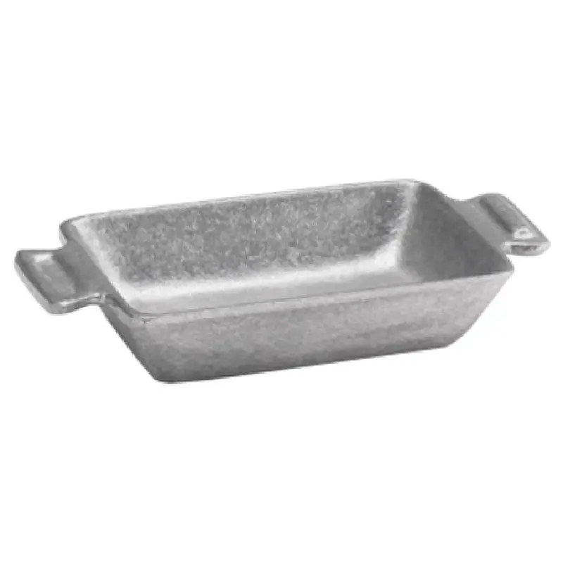 Tablecraft CW4046N 8 Oz Rectangular Mini Server Cold Holding Cast Aluminum