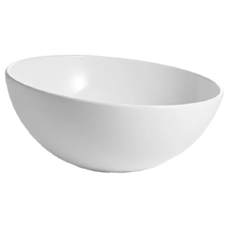 Tablecraft CW4092Y 5 Qt Cold Holding Round Bowl Yellow Aluminum