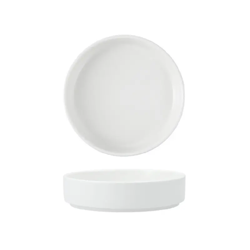 Fortessa 6900.WHT.1119 8.5 Inch Round Bowl Vitraluxe Ceramic White