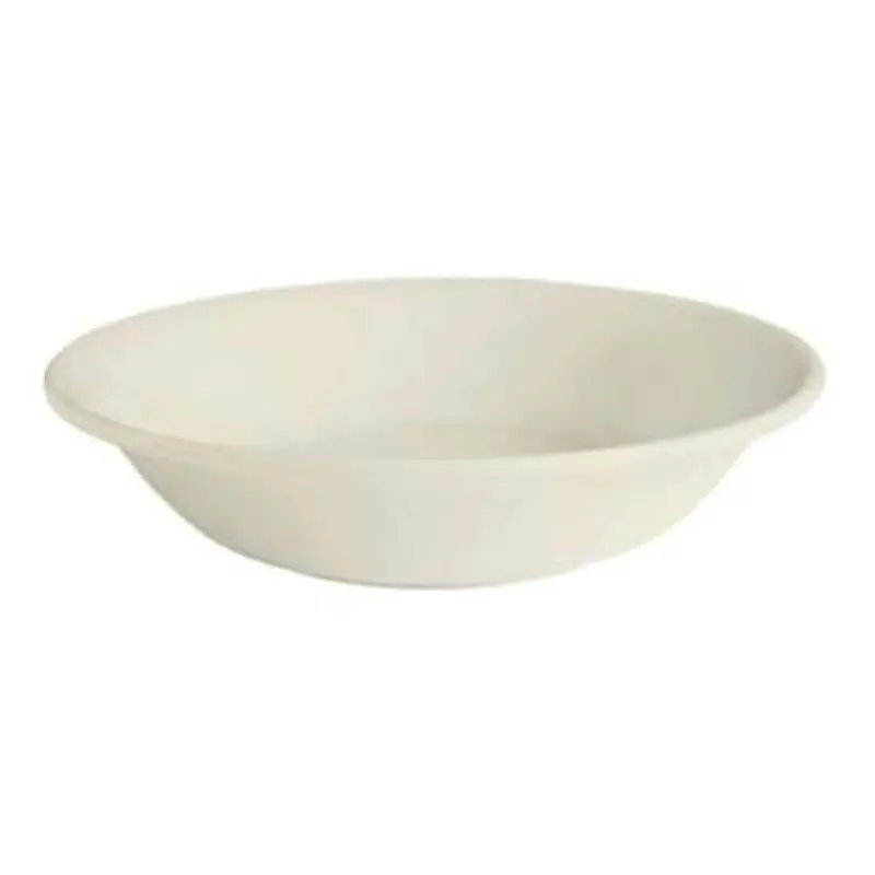 GET Enterprises PP1100703324 Bowl 6-1/2 Oz Rolled Edge Off White Porcelain
