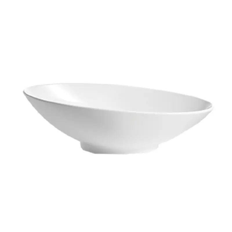 Tablecraft CW4086MM 17 Inch Oval Cold Holding Bowl 4 Quart Aluminum Mint Finish