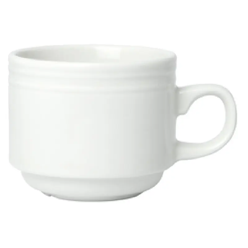 Steelite 1403X0134 3 Oz Cup Stacking Ceramic White Fully Vitrified