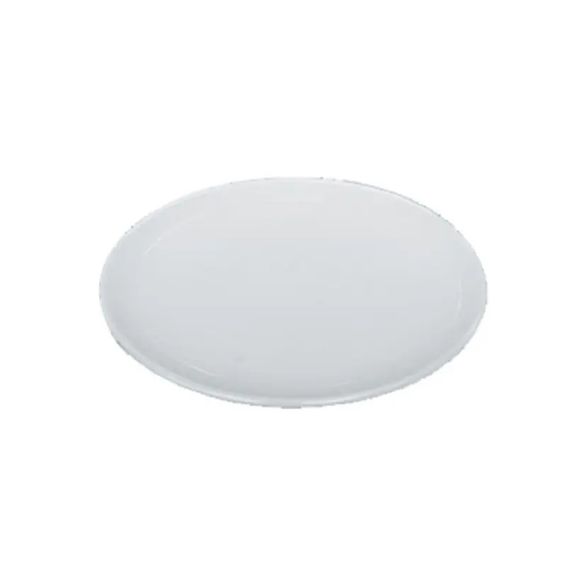 Yanco AC-12-C 12 Inch Diameter Round Plate Coupe Rolled Edge Porcelain