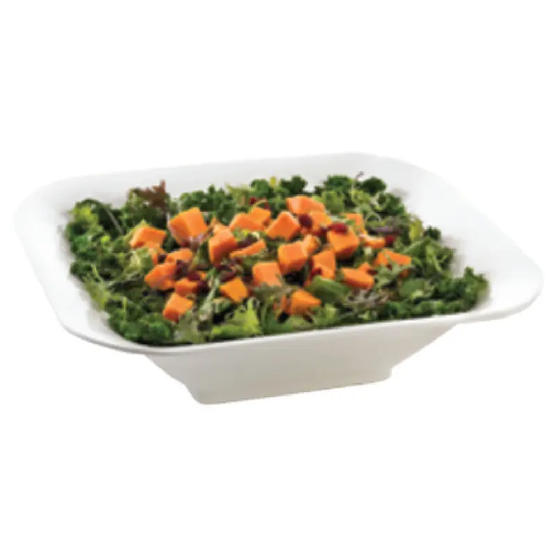 Tablecraft CW3520BR 8 Quarts Square Bowl Cold Holding Aluminum Brown Finish