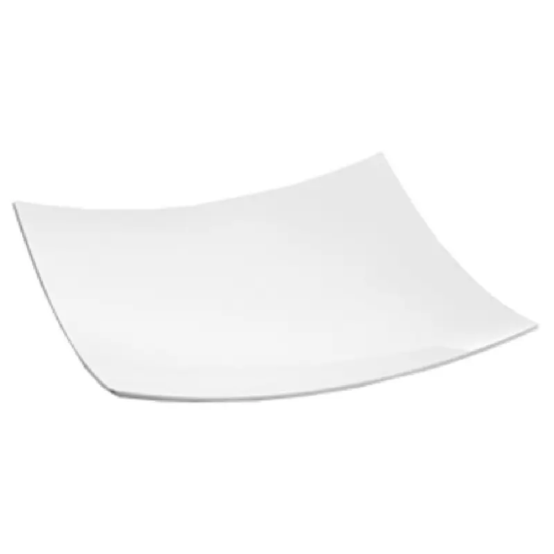 Tablecraft CW4070Y 19 Inch Cold Holding Bowl Square Aluminum Yellow