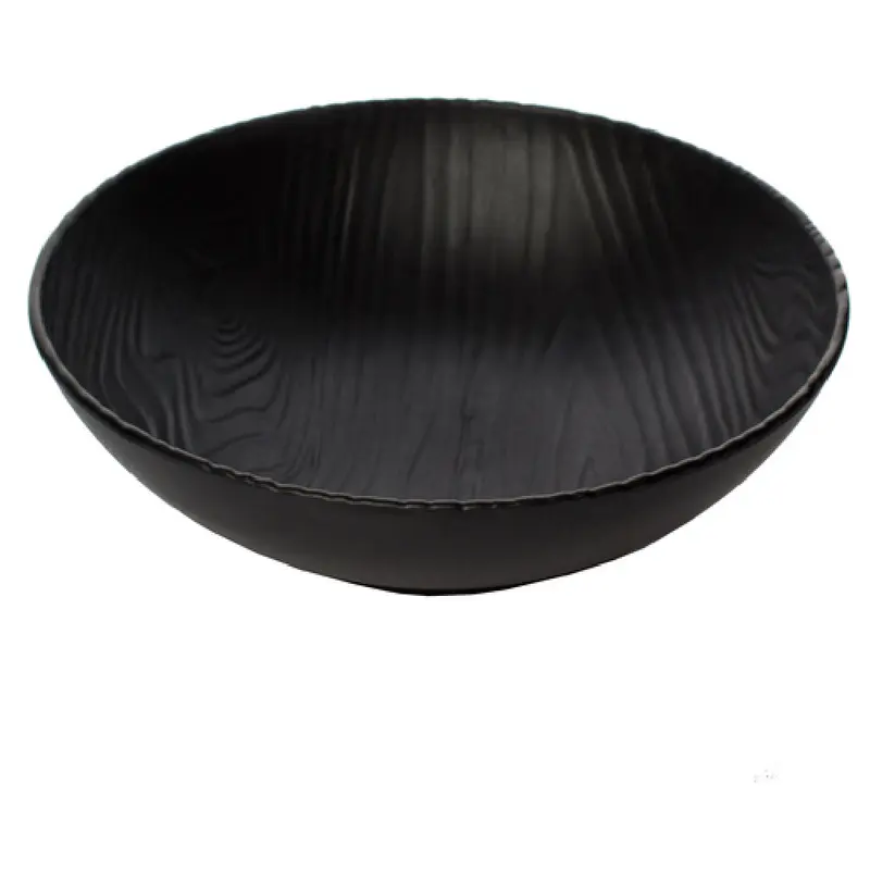 GET Enterprises 15003345001 72 Oz Bowl Round BPA Free Melamine Black
