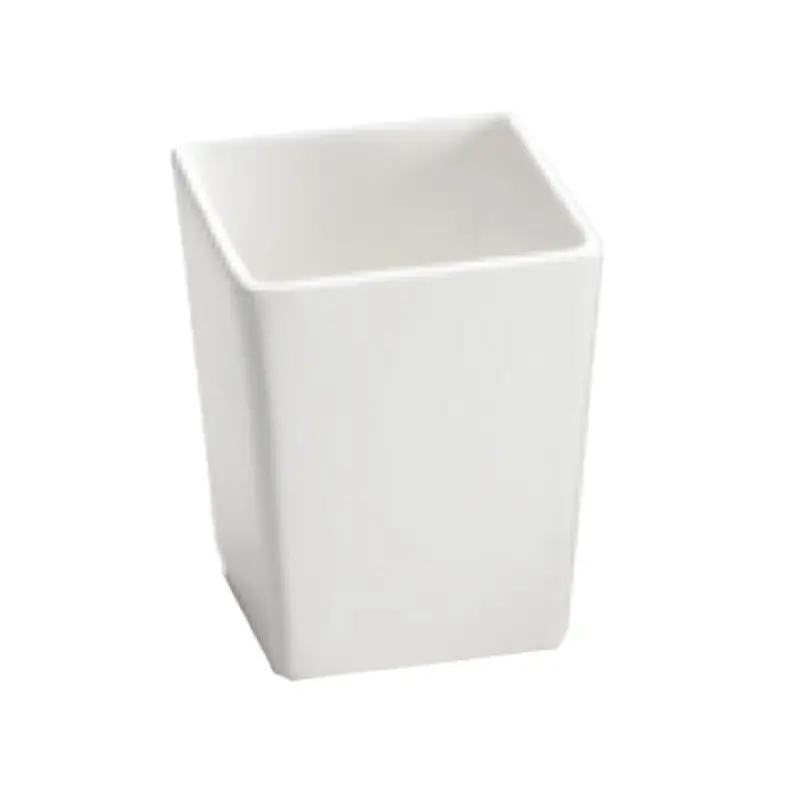 Tablecraft CW4012R 1.5 Quart Bowl Cold Holding Red Aluminum Square