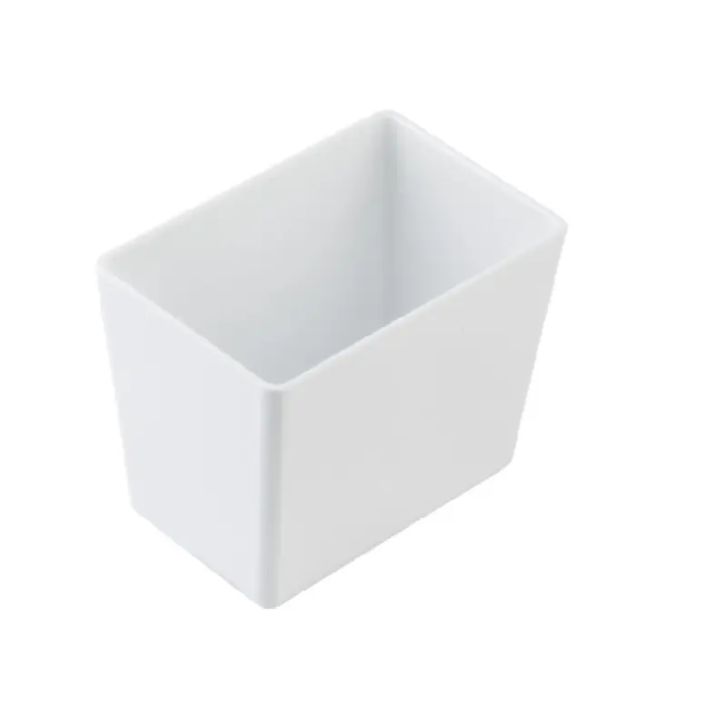 Tablecraft 12117 1.5 Quart Bowl White Melamine Straight-Sided