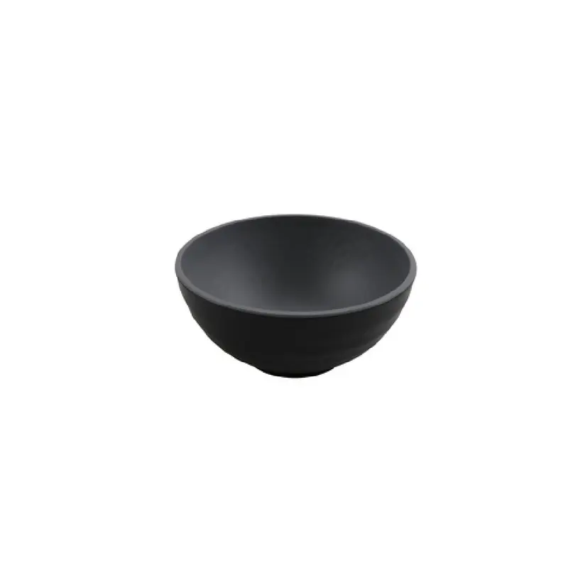 GET Enterprises RB-70-GRM/BKM 32 Oz Roca Ramen Bowl Gray Matte Black Matte