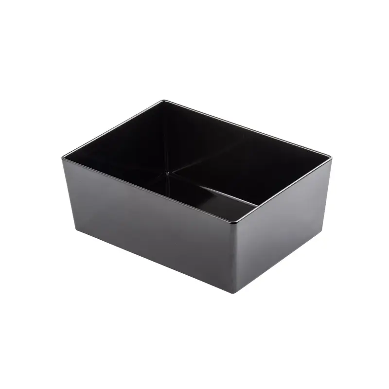 Tablecraft 12549 1 Quart Melamine Bowl Straight-Sided Black