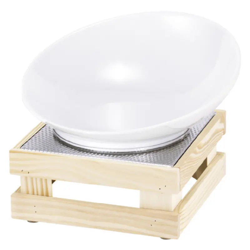 GET Enterprises 3568/010 11 Inch China Bowl with Cooling Cushion White