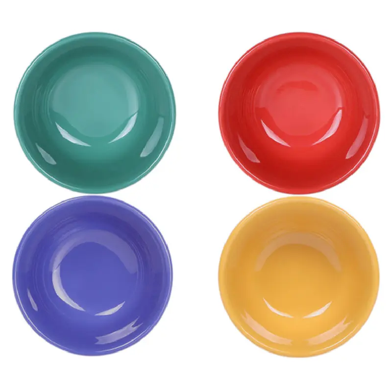 GET Enterprises B4218-MIX 7 Oz Bouillon Cup Assorted Colors Melamine