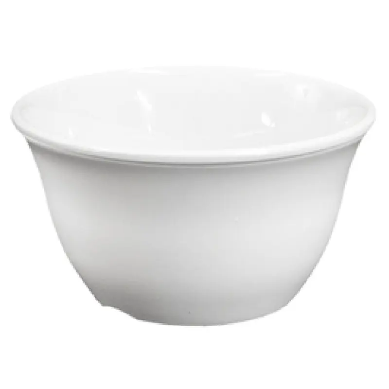 GET Enterprises B4218-W 7 Oz Bouillon Cup White Melamine Break Chip Stain Scratch Resistant