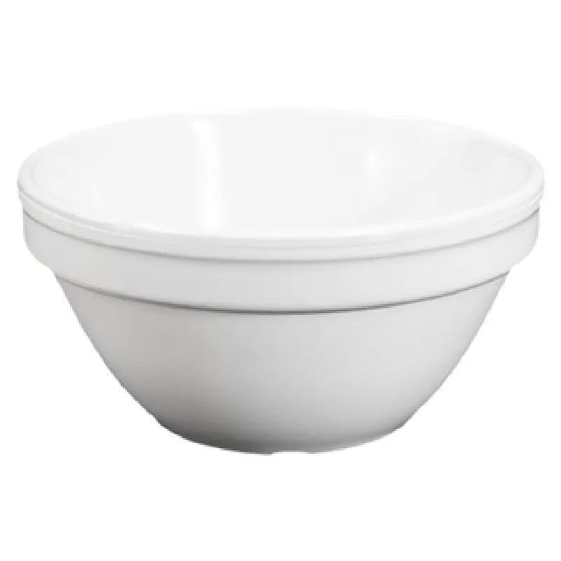 GET Enterprises B4375-W 8 Oz Bouillon Cup Round Melamine White BPA Free