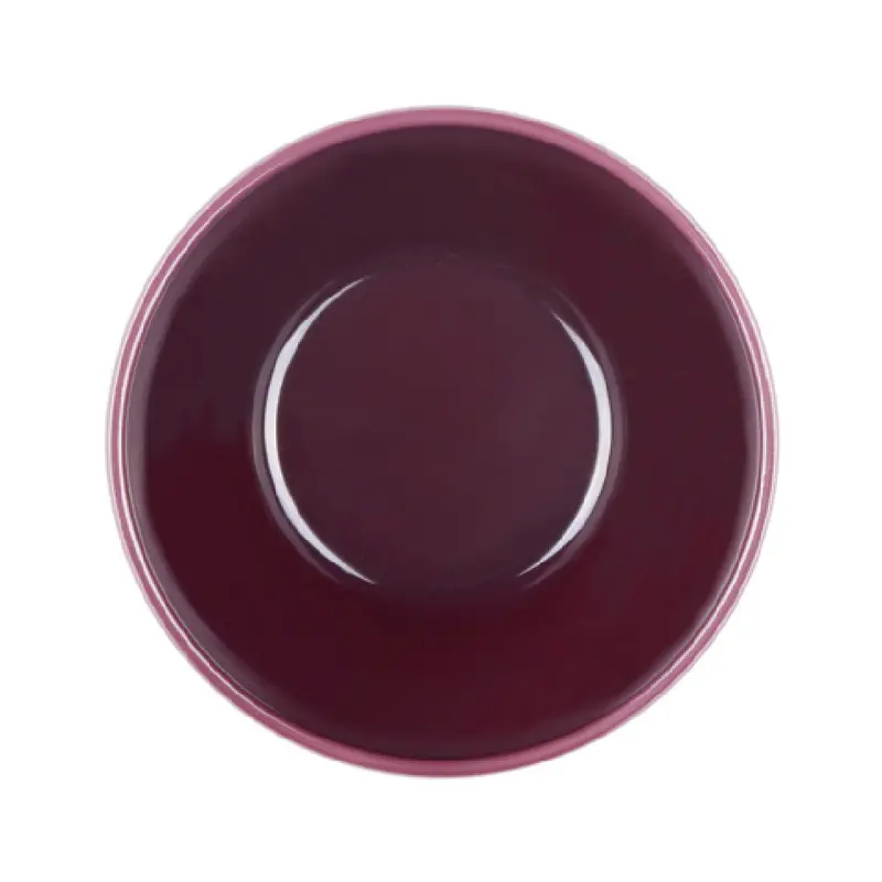 GET Enterprises DGB45R-PG 4 3/4 Inch 15 Oz Round Bowl Melamine Purple Glaze