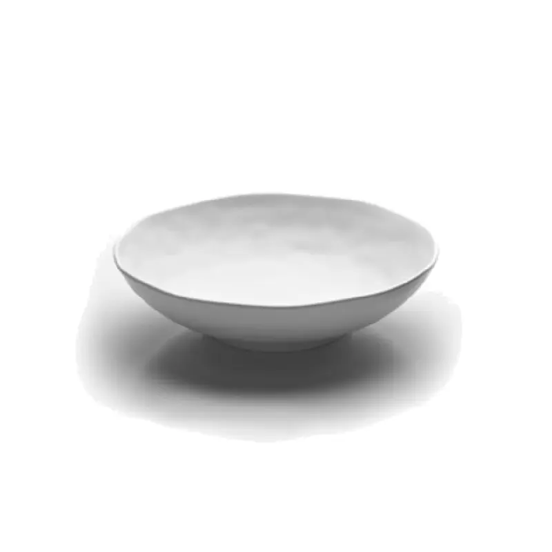 GET Enterprises JW1012-W 97 Oz Bowl Round Melamine White with Break and Chip Resistant