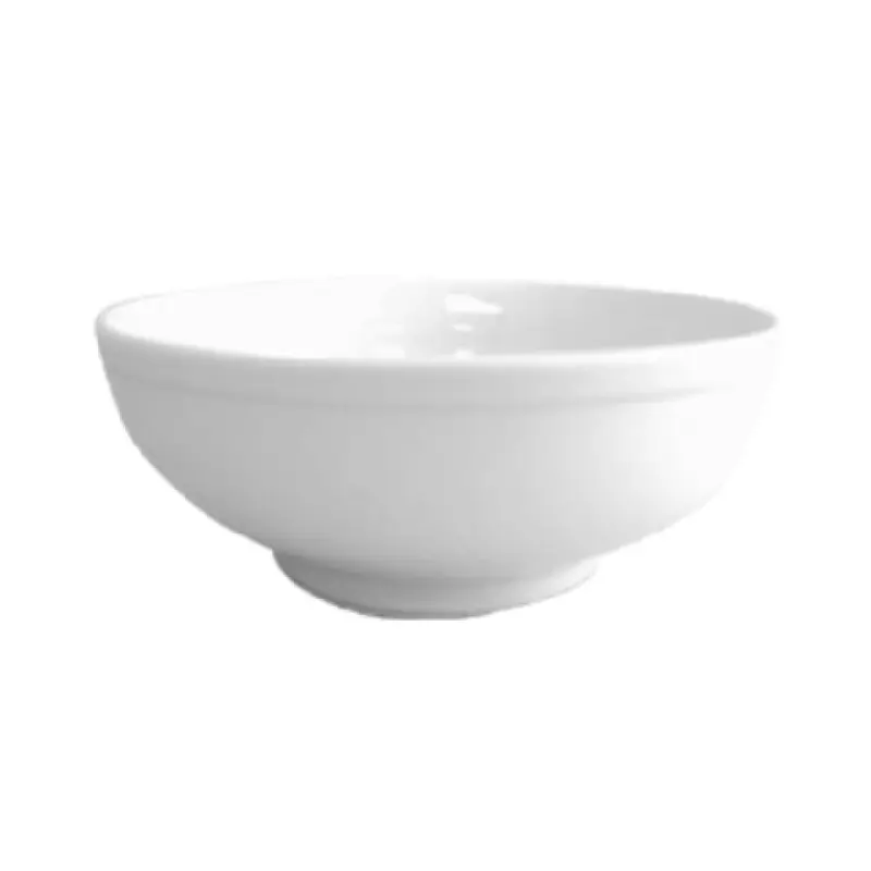 International Tableware MB-7 40 Oz Menudo Bowl Round Ceramic White