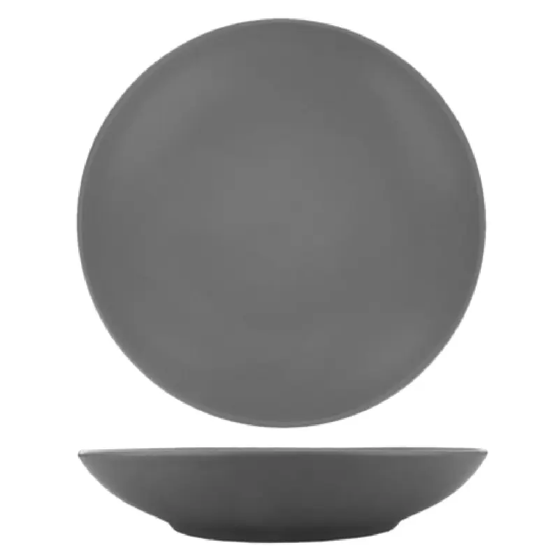 International Tableware TN-110-MG 40 Oz Pasta Bowl Round Porcelain Matte Grey