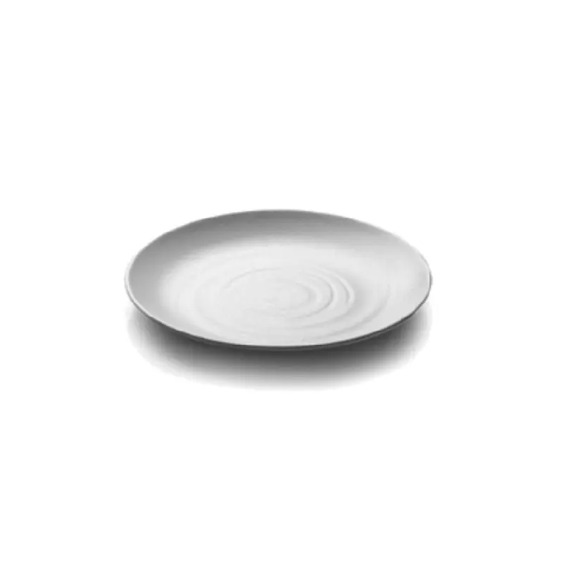 GET Enterprises JW7005-W 5 Inch Diameter Coupe Plate with Break Chip Resistance