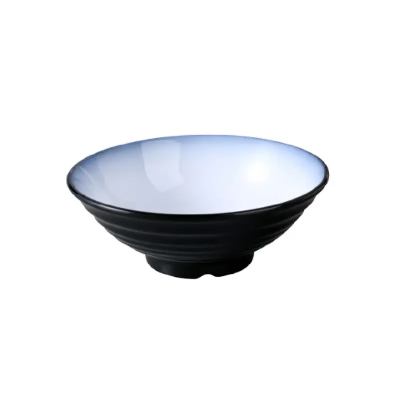 Yanco SN-609 48 Oz Round Bowl with Break-Resistant Melamine Two Tone Finish