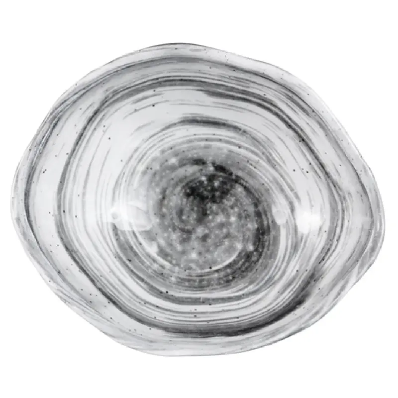 GET Enterprises D983OV-BD 49 Oz Oval Bowl Melamine Black Break Chip resistant