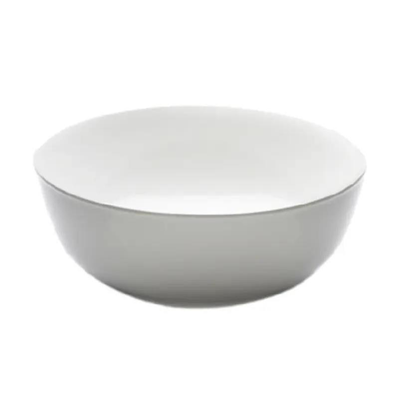 GET Enterprises M15R6-NW 12-1/2 Qt Melamine Bowl Round White Break Resistant