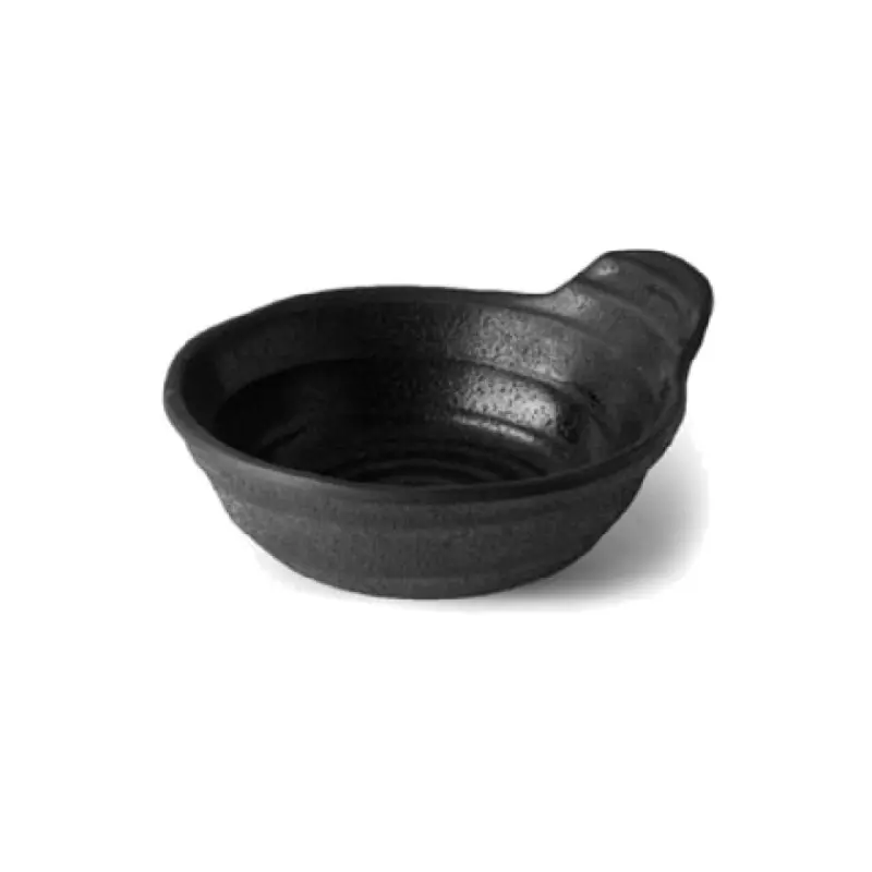 GET Enterprises JWT55-B 6 Oz Sauce Bowl Round Durable Melamine Black